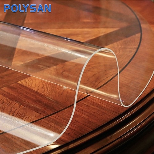 Hoja de película de PVC de plástico blando transparente normal de 2,5 mm
