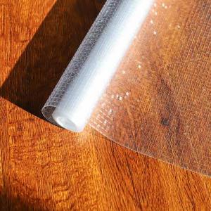 La aplicación de la película electrostática de PVC