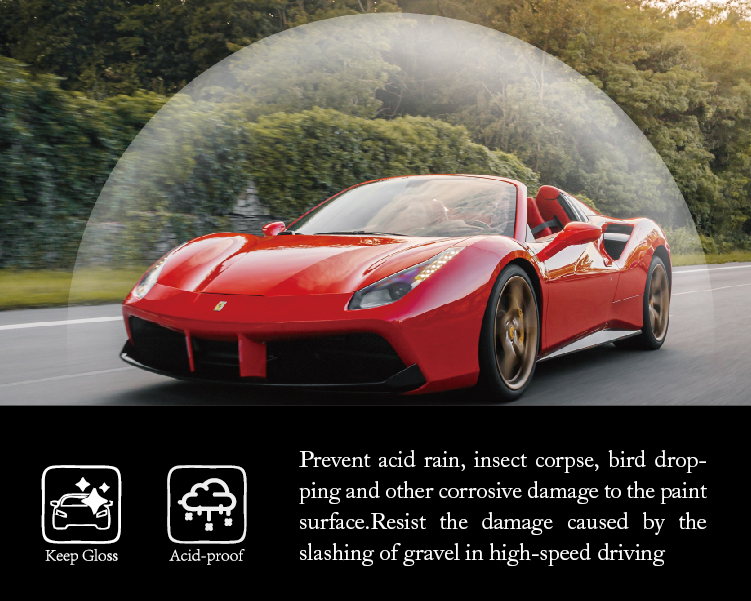 Película transparente de protección de pintura de coche TPU PPF