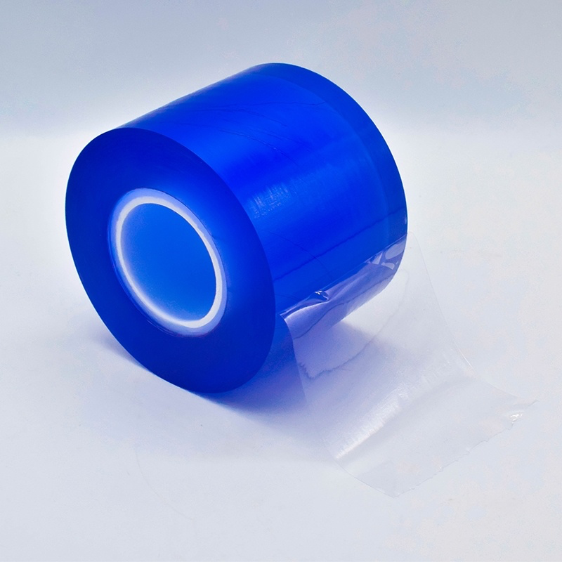 La aplicación de la película de vinilo estática de PVC