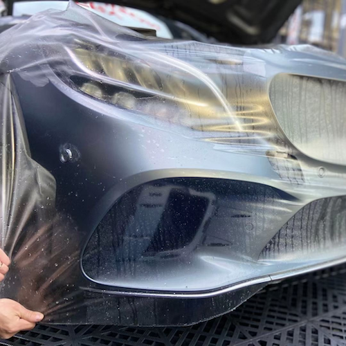 Las manchas de agua y de lluvia aparecen en el PPF