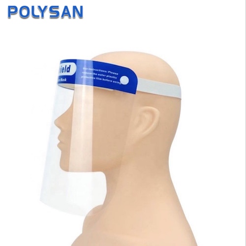 Hoja de película de PET antivaho para máscara protectora protector facial