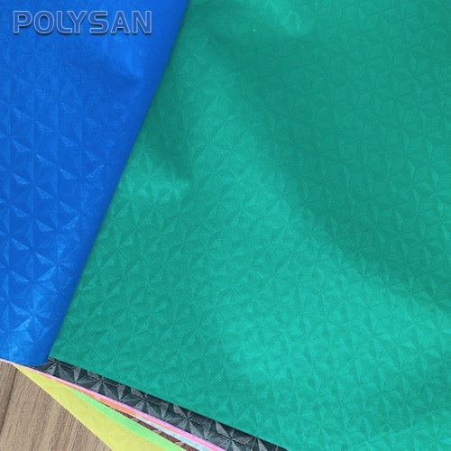 Película de PVC flexible de color en relieve