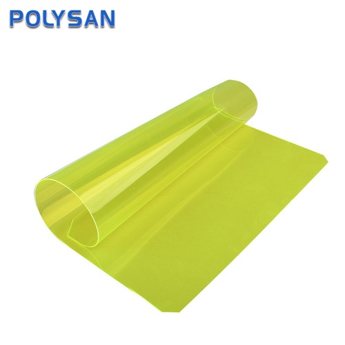 Película de PVC flexible de color retardante de llama