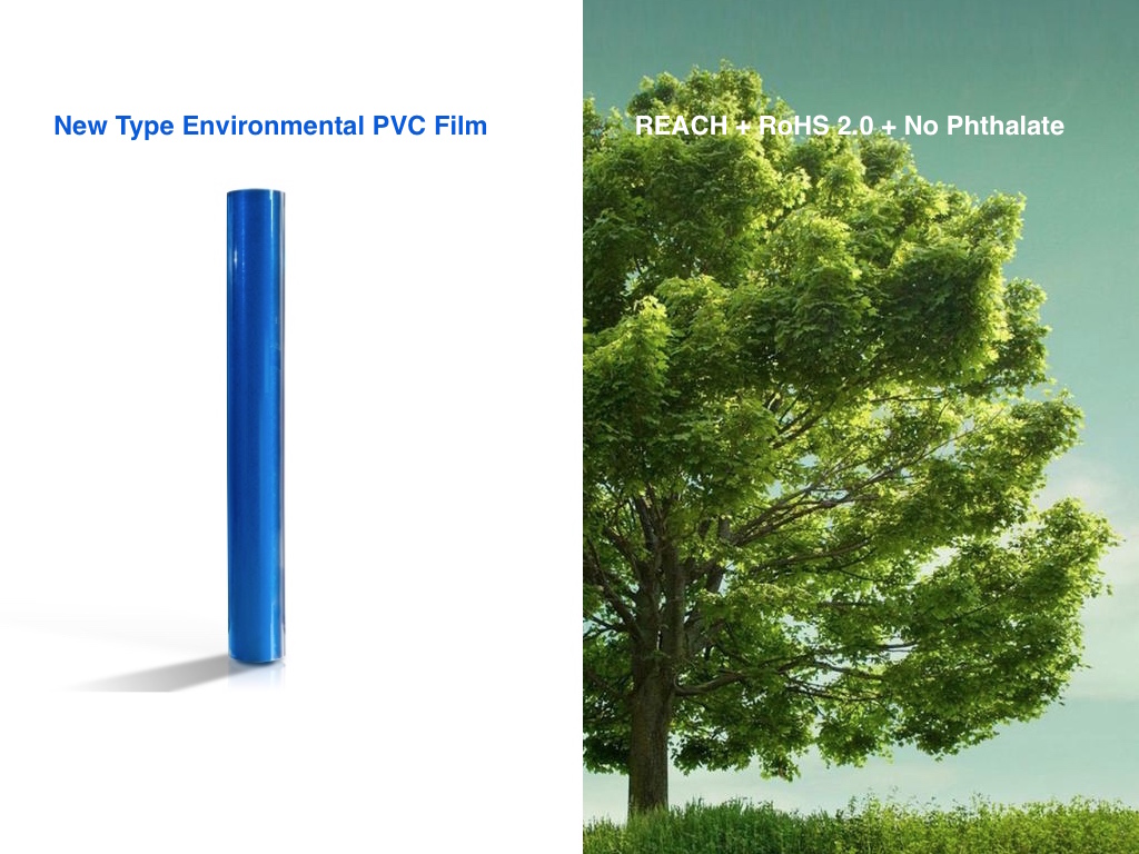 Nuevo tipo de película de PVC ambiental