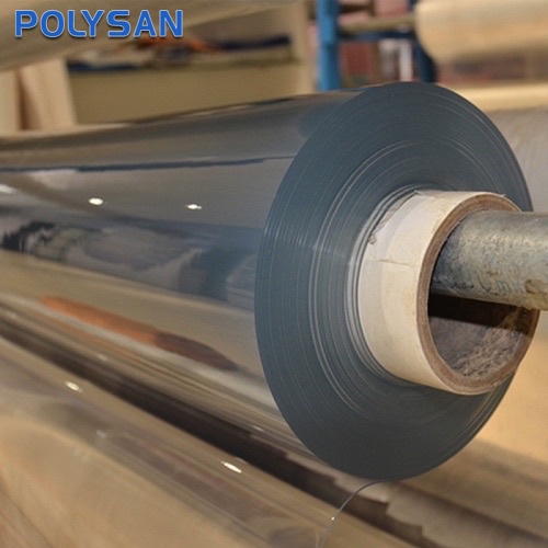 Rollo de película de PVC flexible súper transparente