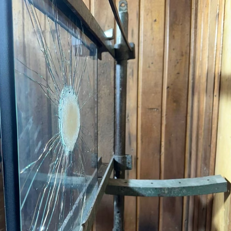 Película intermedia de TPU de vidrio laminado a prueba de balas